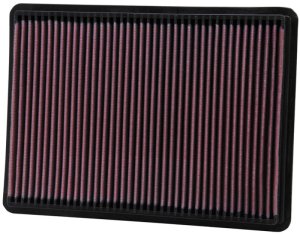 Jeep Commander Performance Air Intake - K&N Engineering - High-Flow Air Filter - `05-`10